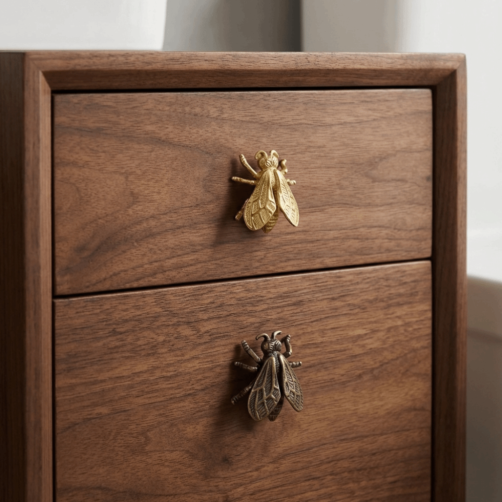 Creative Retro Bee Brass Handl - Drawer Pull Gold avaliação e preço