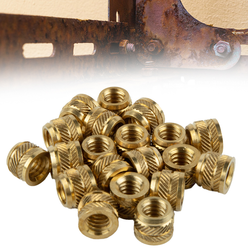 20pcs Brass Nuts 1/4-20 Thread - Cam Lock Nut avaliação e preço